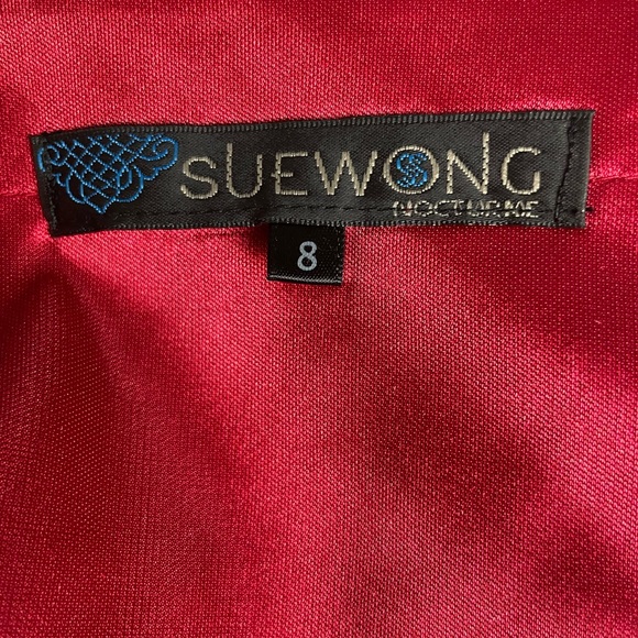 Sue Wong Nocturne Beaded Cocktail Dress - Picture 12 of 13